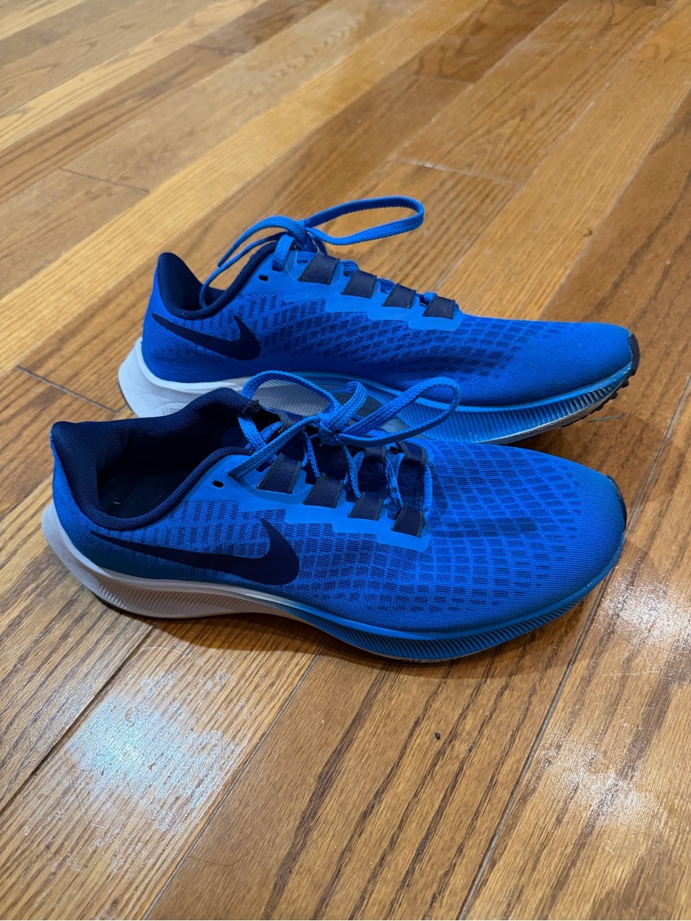 Nike Air Zoom Pegasus 37 Photo Blue / Game Royal Colourway Men Size 8.5